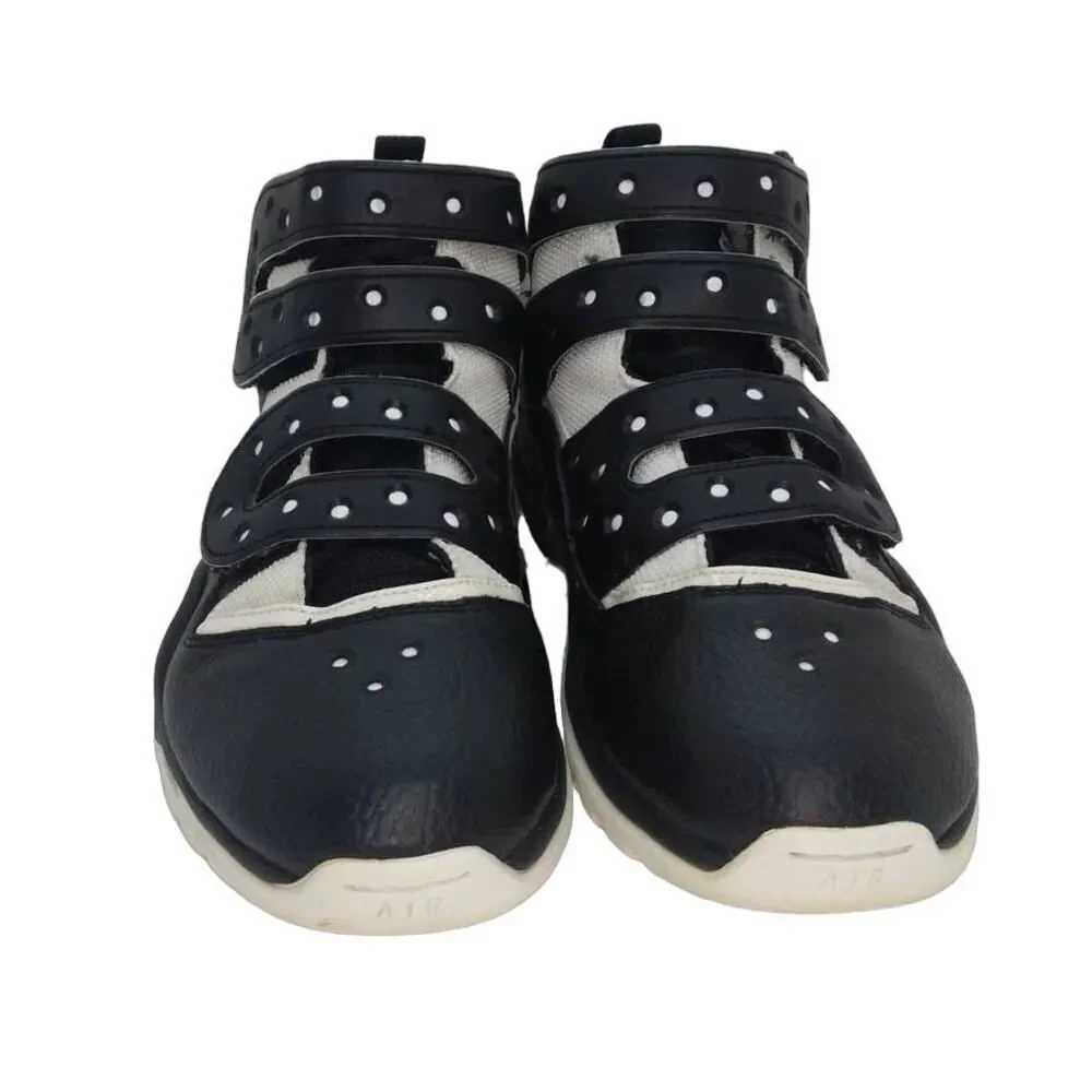 NIKE AIR ZOOM SHARKLEY Boy's Black & White HiTop Sneakers - Size: 5 1/2Y RARE!